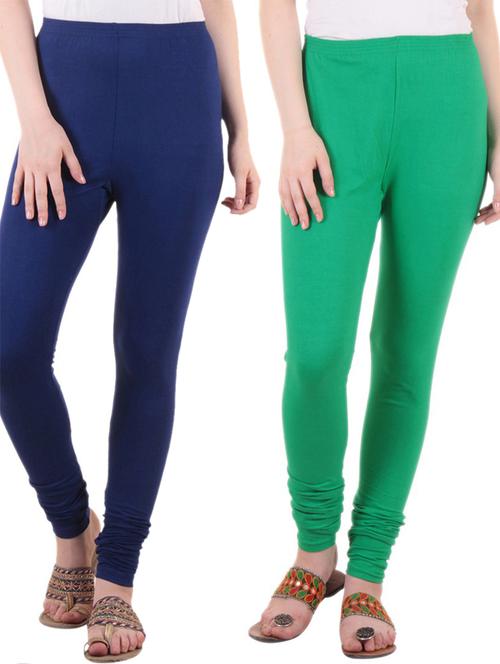 pack of 2 solid leggings - 19637487 - Very Small Image - 1