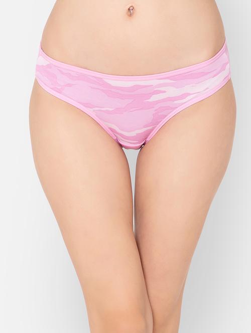 pink cotton bikini panty - 19638660 - Very Small Image - 1