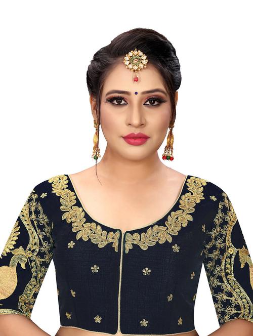 black silk regular blouse - 19642648 - Very Small Image - 1