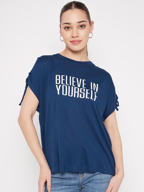 crew neck graphic print regular tee - 19643285 - Very Small Image - 1