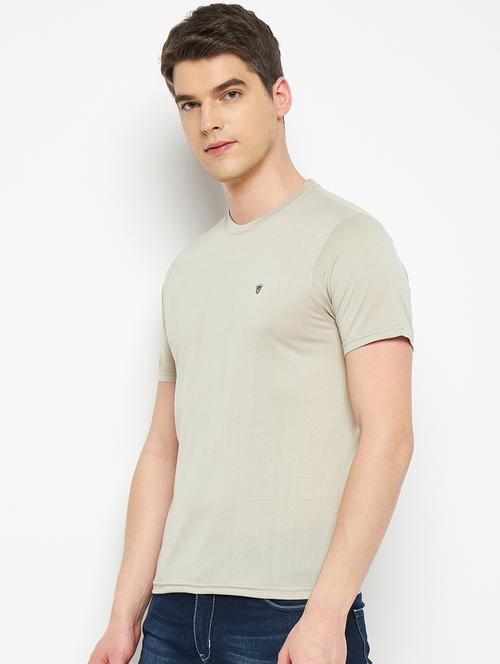 crew neck solid regular t-shirt - 19643464 - Very Small Image - 1