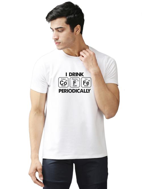 round neck front print regular t-shirt - 19644407 - Very Small Image - 1