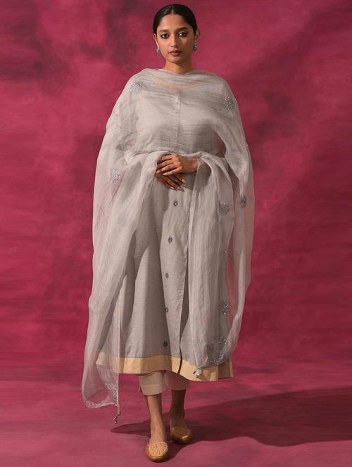 sequin work dupatta - 19644808 - Very Small Image - 1