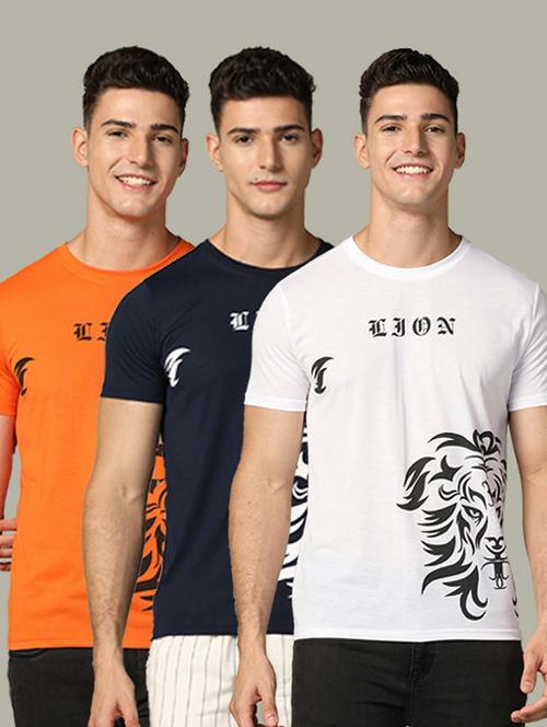 pack of 3 printed t-shirt - 19646282 - Very Small Image - 1