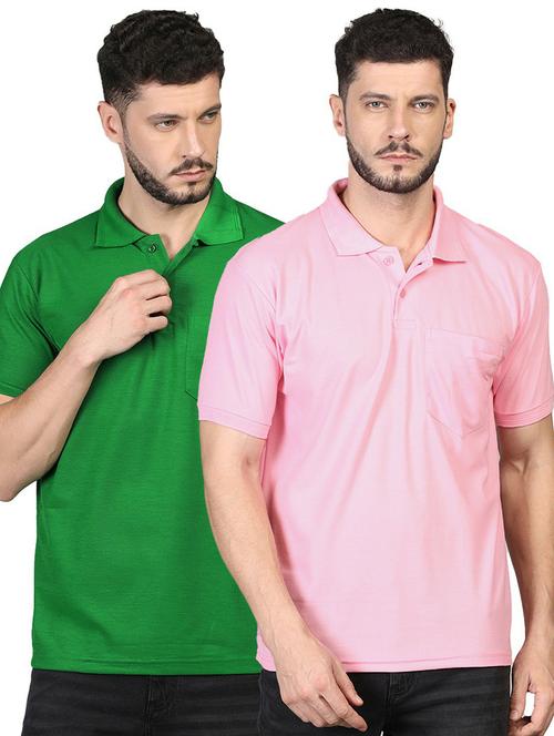 pack of 2 solids t-shirts - 19646412 - Very Small Image - 1