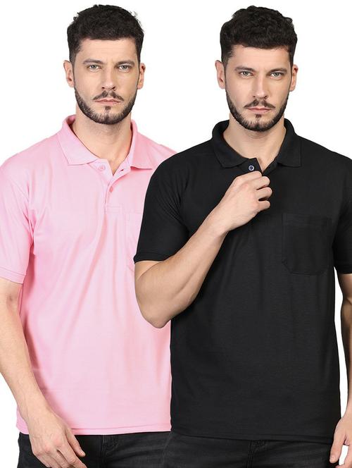 pack of 2 solids t-shirts - 19646413 - Very Small Image - 1