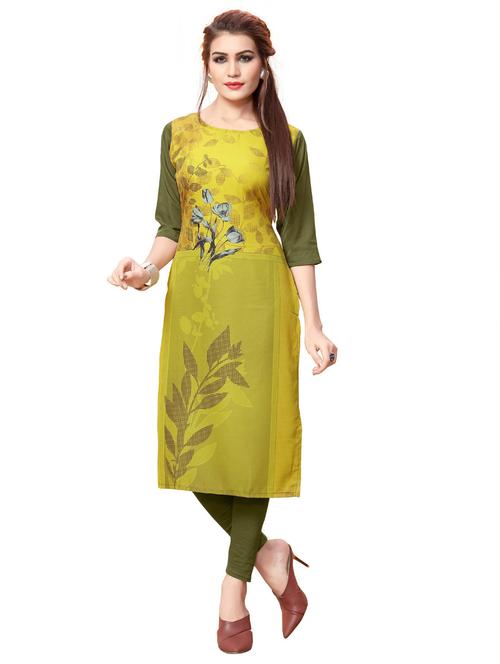 women's straight kurta - 19647257 - Very Small Image - 1