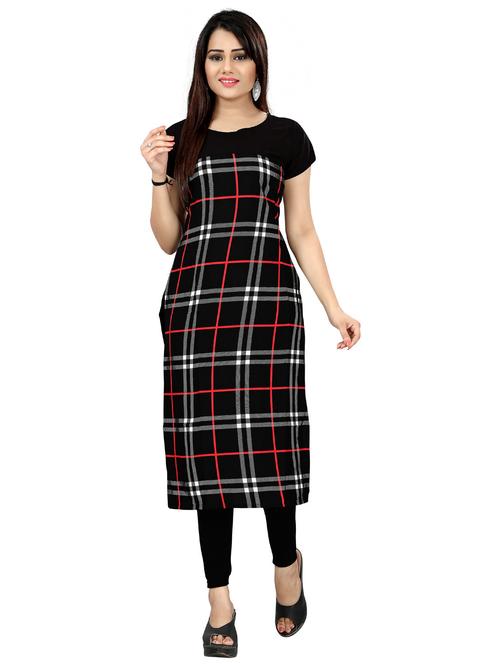women's straight kurta - 19647267 - Very Small Image - 1