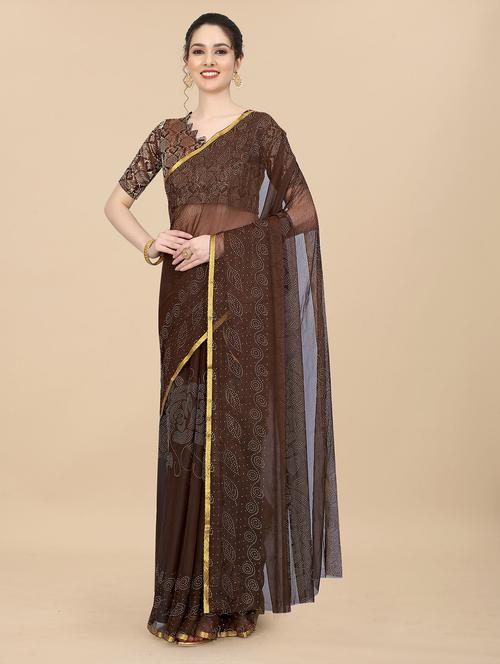 women's embellished saree with blouse - 19648281 - Very Small Image - 1