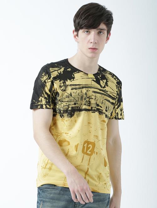 printed cotton regular t-shirt - 19649922 - Very Small Image - 1