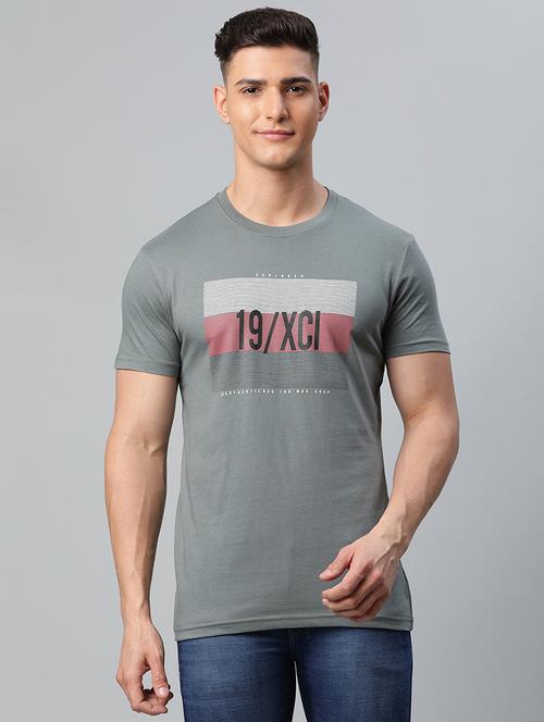 round neck printed regular t-shirt - 19656851 - Very Small Image - 1