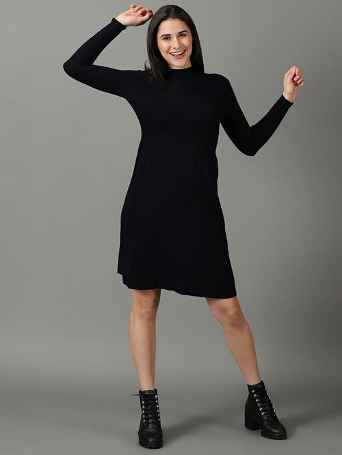 women's sheath solid dress - 19662576 - Very Small Image - 1