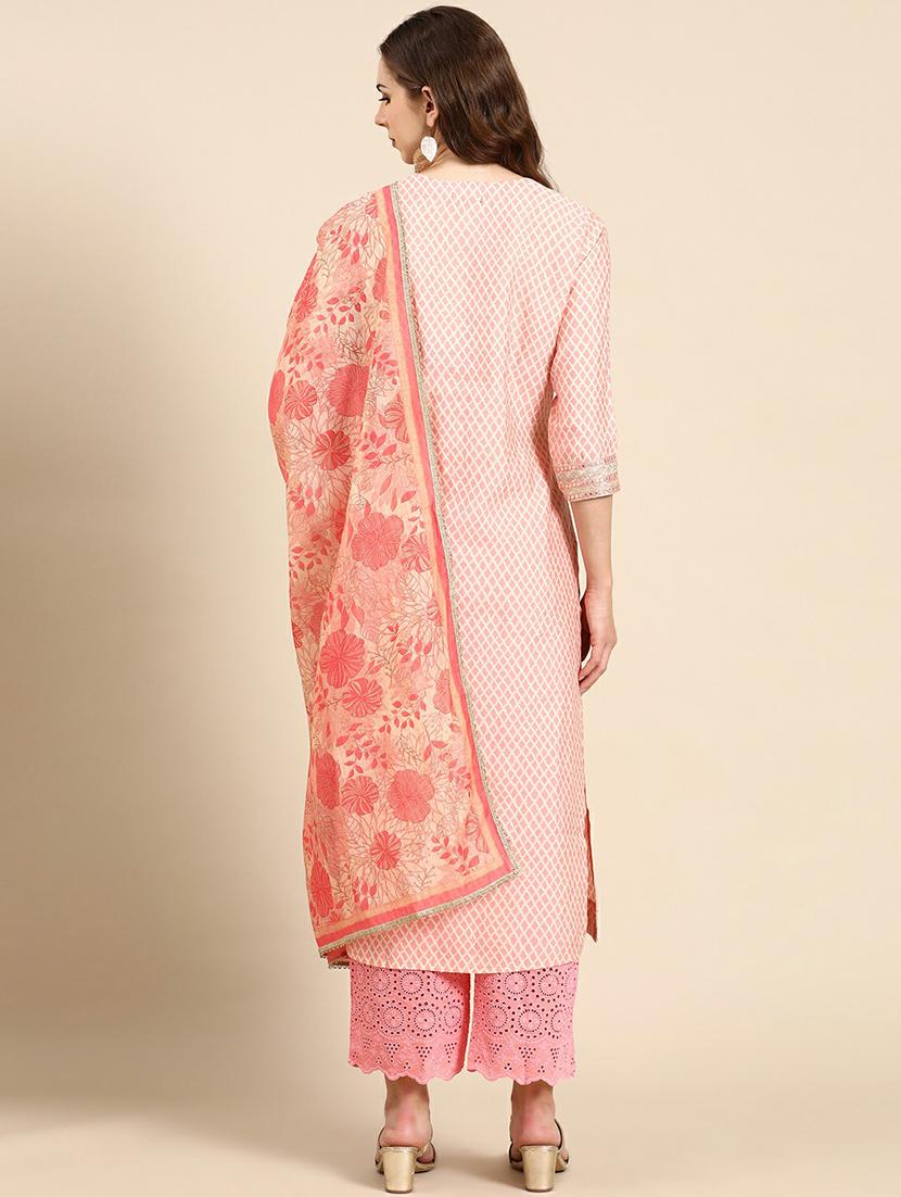 women printed kurta pant set - 19664974 - Zoom Image - 3