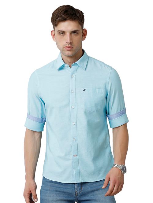 mens solid casual shirt - 19666483 - Very Small Image - 1