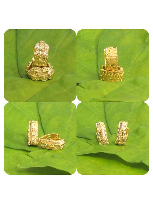 gold brass combo's. earring - 19667304 - Very Small Image - 1