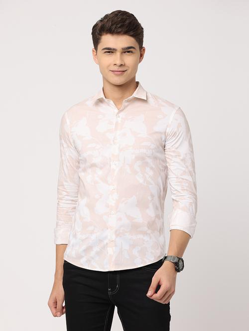 mens printed casual shirt - 19686355 - Very Small Image - 1