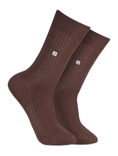 brown ankle length sock - 19688702 - Very Small Image - 1