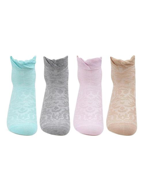 pack of 4 ankle length socks - 19688914 - Very Small Image - 1
