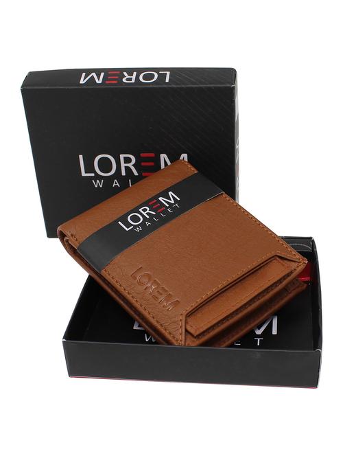 tan leatherette wallet - 19690846 - Very Small Image - 1