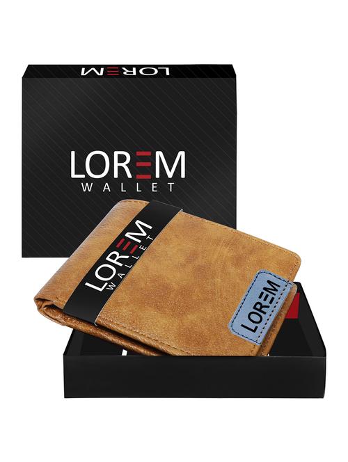 beige leatherette wallet - 19690853 - Very Small Image - 1