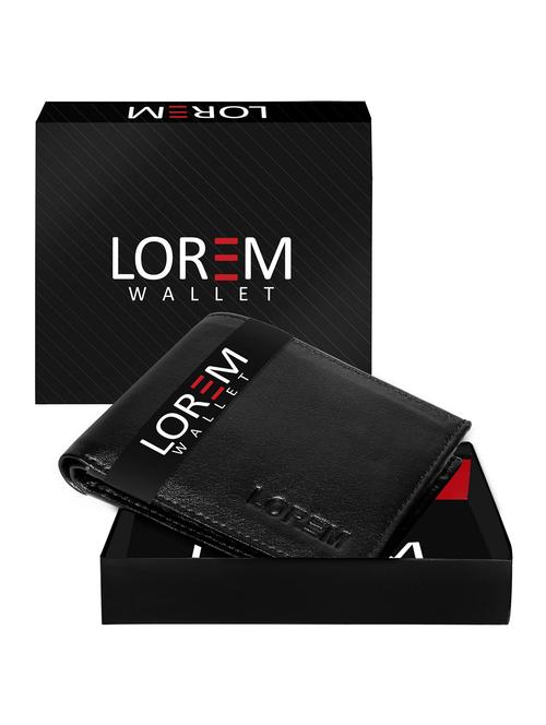 black leatherette wallet - 19690857 - Very Small Image - 1