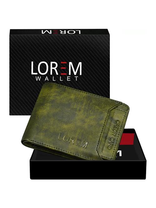 green leatherette wallet - 19690868 - Very Small Image - 1