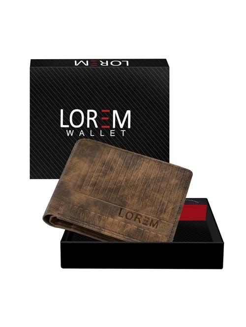 brown leatherette wallet - 19690869 - Very Small Image - 1