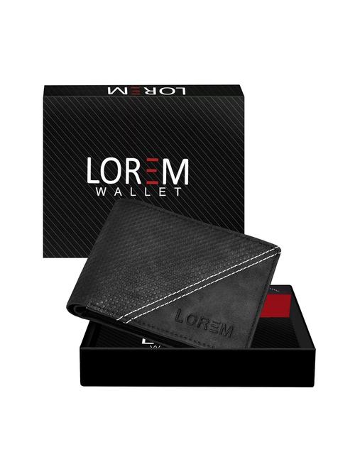 black leatherette wallet - 19690876 - Very Small Image - 1