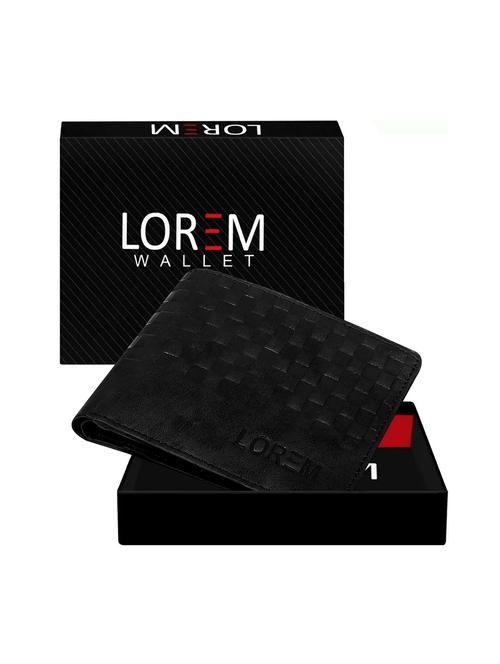 black leatherette wallet - 19690880 - Very Small Image - 1