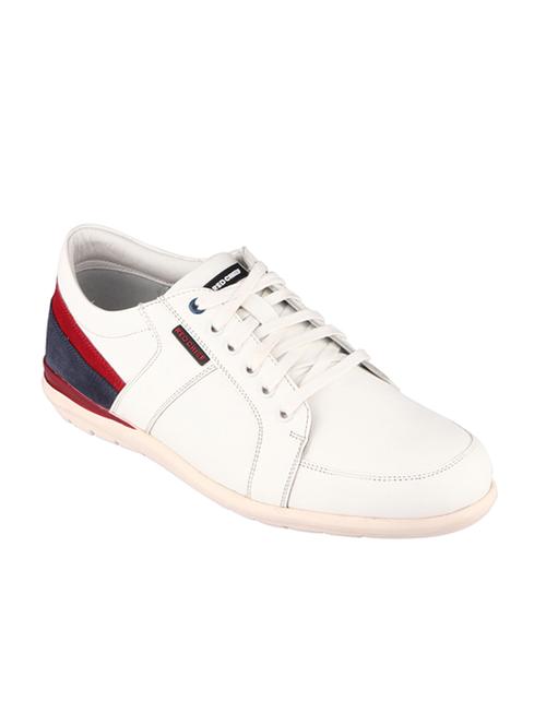 multi colored leather lace up sneakers - 19691008 - Very Small Image - 1