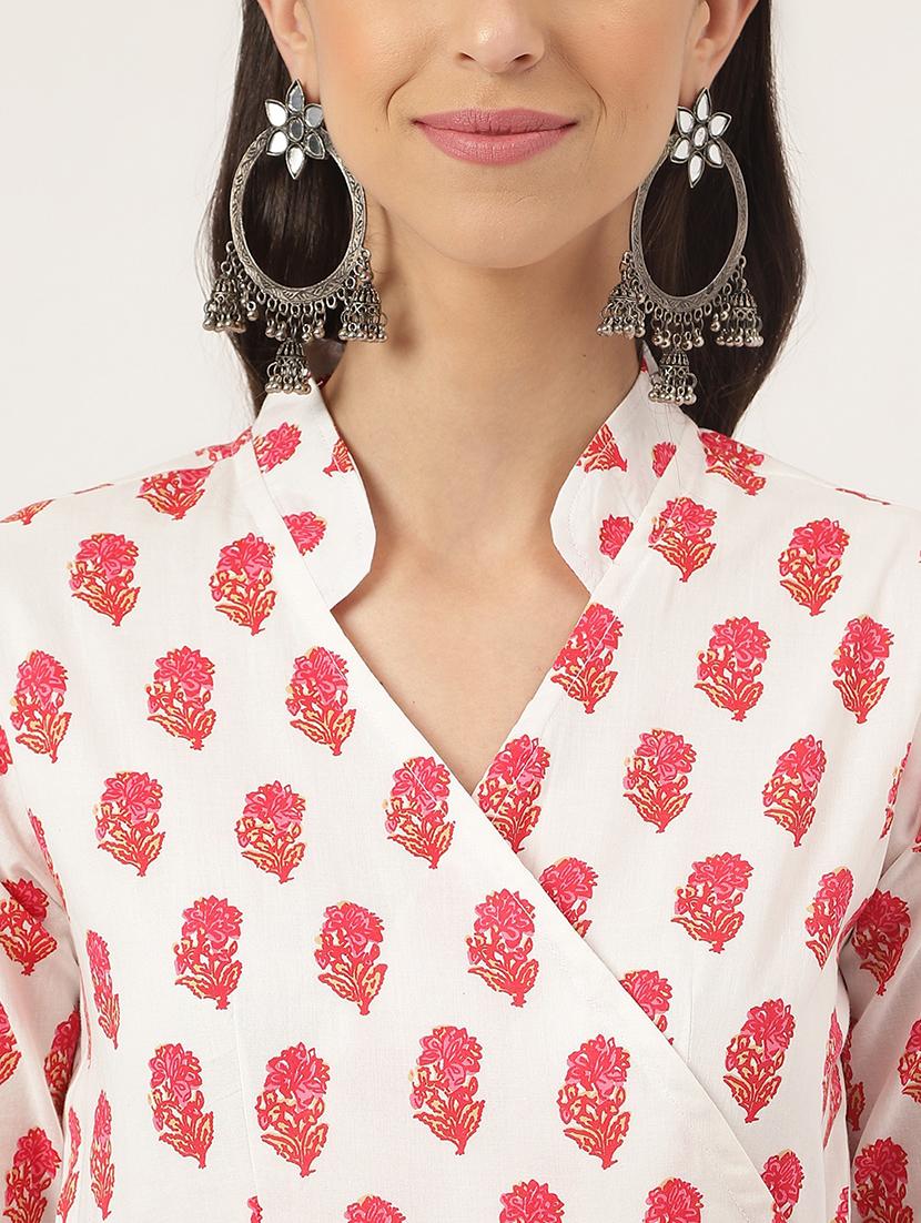women's angrakha kurta - 19693193 - Zoom Image - 4