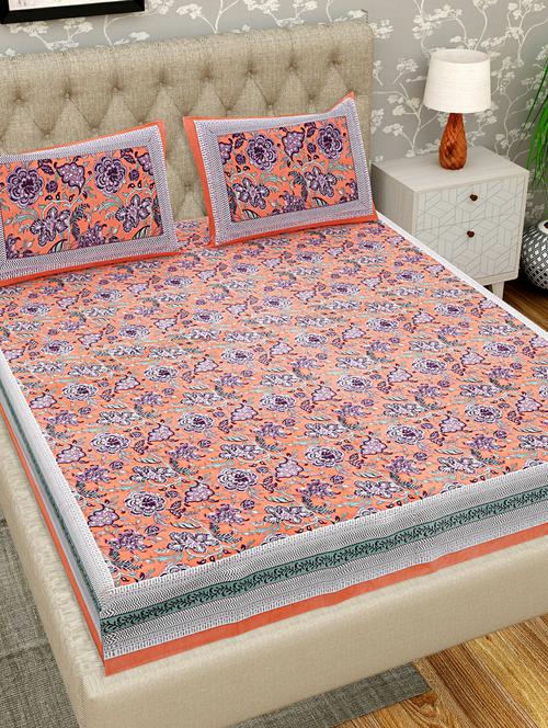 natural cotton bedsheet - 19694424 - Very Small Image - 1