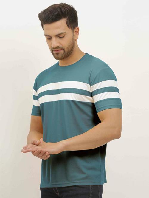 round neck stripes regular t-shirt - 19694487 - Very Small Image - 1