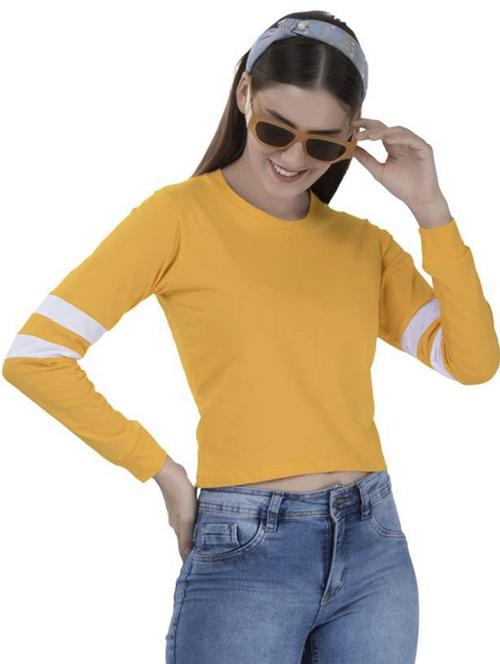 women's striped round neck t-shirt - 19694514 - Very Small Image - 1