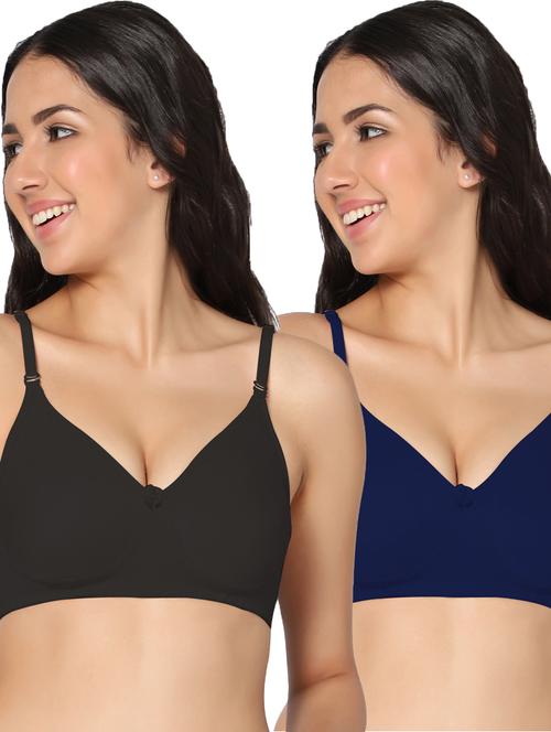 multi colored cotton combos bra - 19695679 - Very Small Image - 1