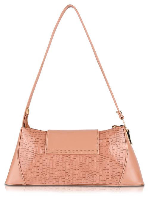 tan leatherette (pu) handbag - 19695695 - Very Small Image - 1