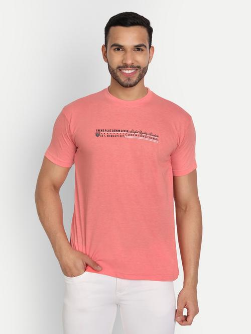 men chest print short sleeve t-shirt - 19700260 - Very Small Image - 1