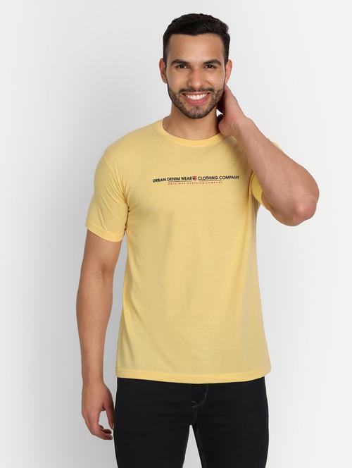 crew neck typographic regular t-shirt - 19700263 - Very Small Image - 1