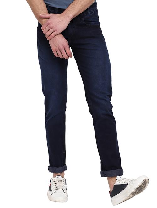 mens slim fit plain jeans - 19701518 - Very Small Image - 1