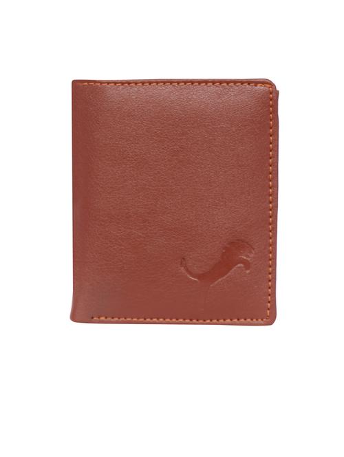 Tan Leatherette Card Holder - 19707682 - Very Small Image - 1