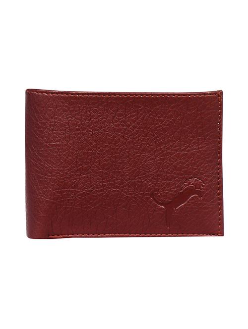 Brown Leatherette Wallet - 19707753 - Very Small Image - 1