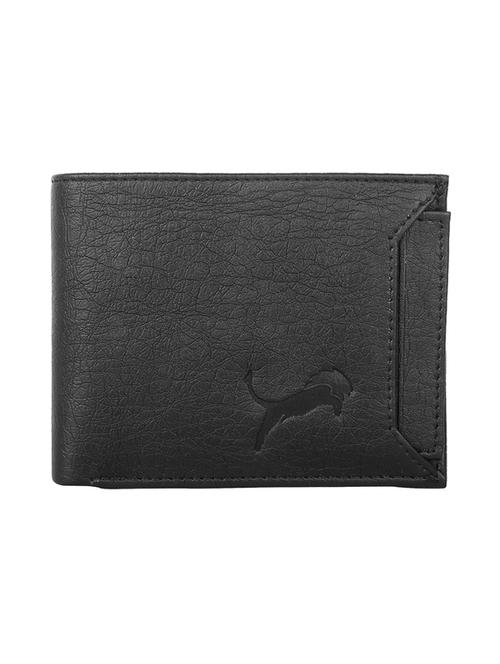 Black Leatherette Wallet - 19707760 - Very Small Image - 1