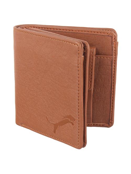 Tan Leatherette Wallet - 19707791 - Very Small Image - 1