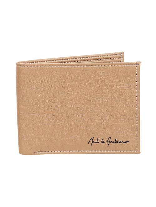 Beige Leatherette Wallet - 19707928 - Very Small Image - 1