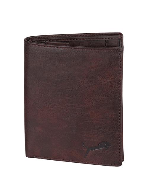 Brown Genuine Leather Wallet - 19707967 - Very Small Image - 1