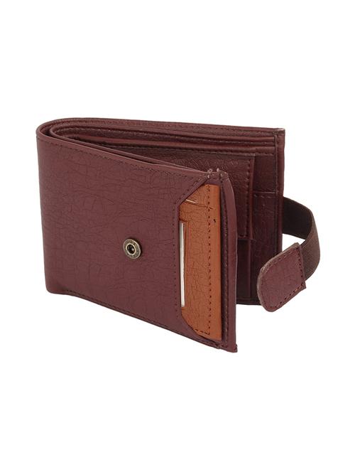 Brown Leatherette Wallet - 19708007 - Very Small Image - 1
