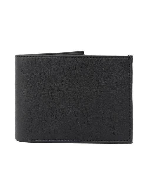 Black Leatherette Wallet - 19708056 - Very Small Image - 1