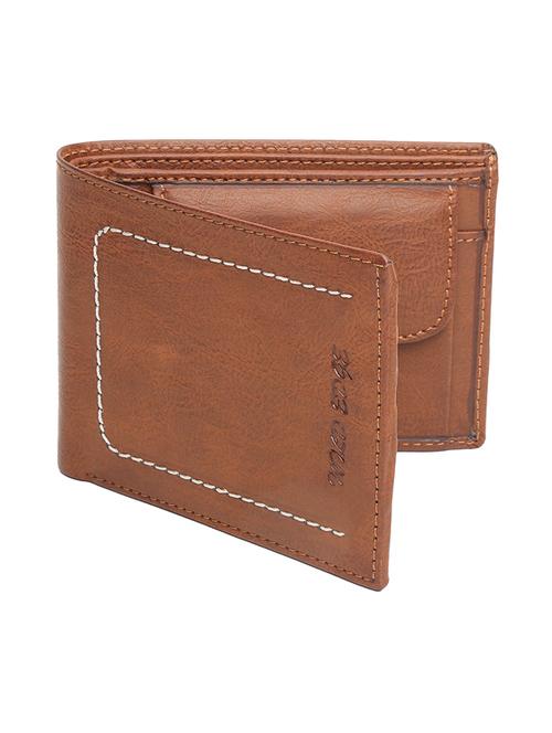Tan Genuine Leather Wallet - 19708079 - Very Small Image - 1