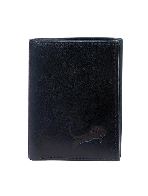 Black Leatherette Wallet - 19708112 - Very Small Image - 1
