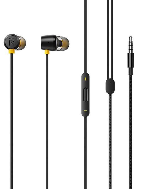 black plastic wired headphone - 19712333 - Very Small Image - 1